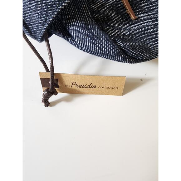 ORIGAUDIO +  TIK TOK Blue Denim Travel Makeup Shaving Bag - Picture 9 of 9